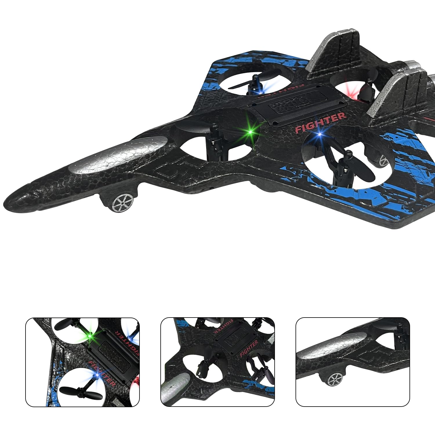 X33 Fighter Aircraft Drone - Remote Control Quadcopte