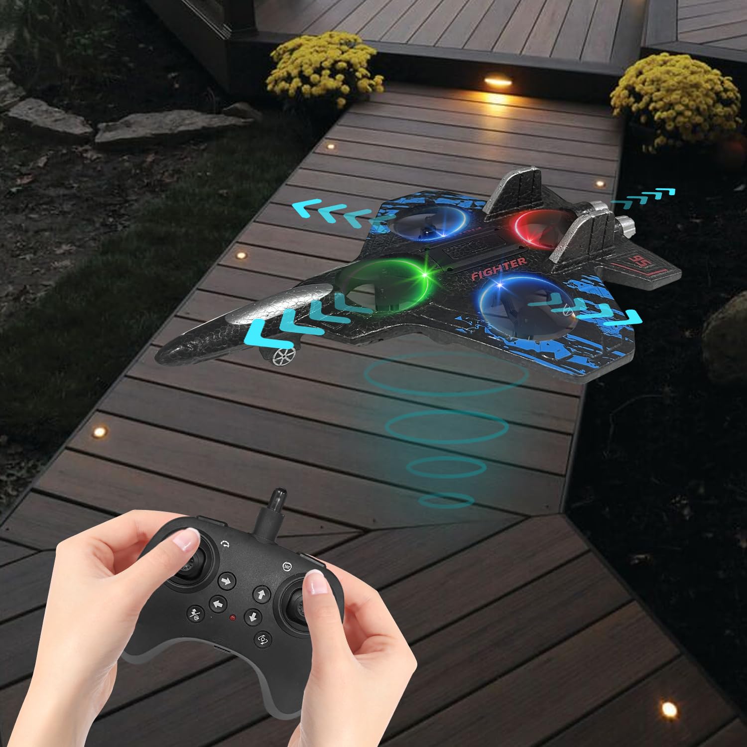 X33 Fighter Aircraft Drone - Remote Control Quadcopte